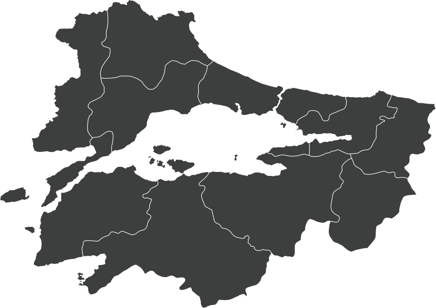 Marmara Bölgesi Haritası